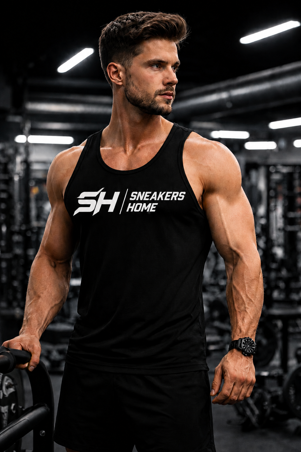 Sneakers Home Apex Performance Tank – Stealth Black