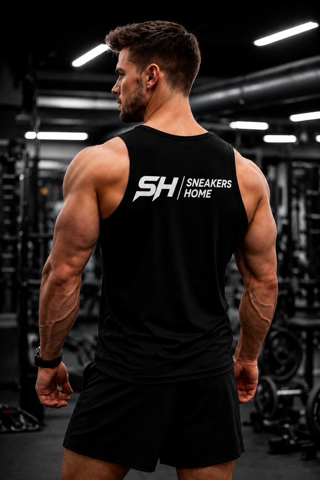 Sneakers Home Apex Performance Tank – Stealth Black